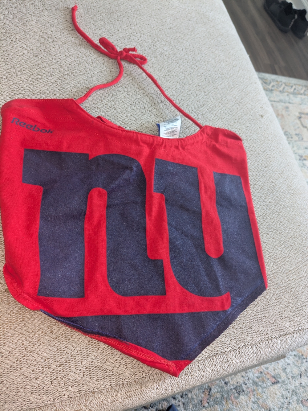 Reebok New york Giants Halter Top Size M